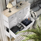 Tour de rangement moderne à 9 tiroirs pour chambre à coucher