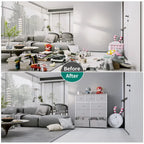Tour de rangement moderne à 9 tiroirs pour chambre à coucher