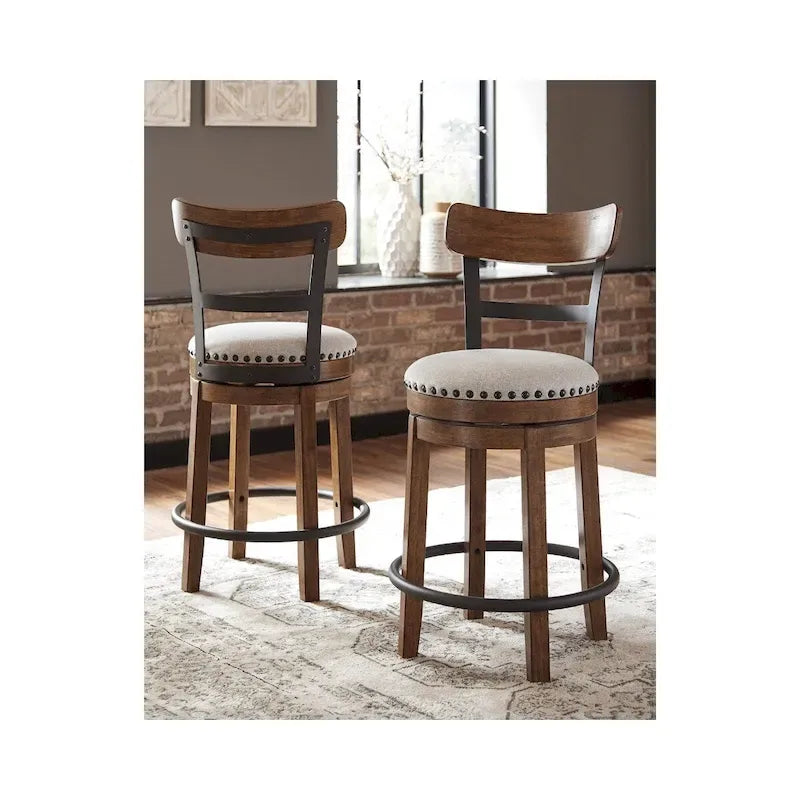 Tabouret de bar pivotant Valebeck