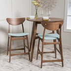 Tabouret de comptoir en bois Carson Carrington Lund de 61 cm (lot de 2) par Christopher Knight Home