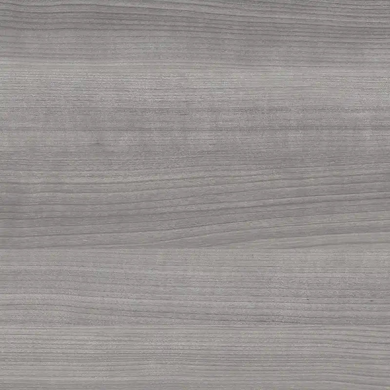 Commode grise de style transitionnel à grain texturé
