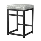 Tabouret de bar sans dossier HomePop en métal 24 pouces (61 cm)