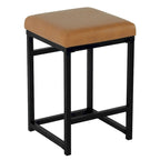 Tabouret de bar sans dossier HomePop en métal 24 pouces (61 cm)