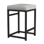 Tabouret de bar sans dossier HomePop en métal 24 pouces (61 cm)