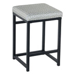 Tabouret de bar sans dossier HomePop en métal 24 pouces (61 cm)