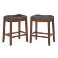 Tabourets de bar rembourrés Simple Living Lonnie de 61 cm (lot de 2)