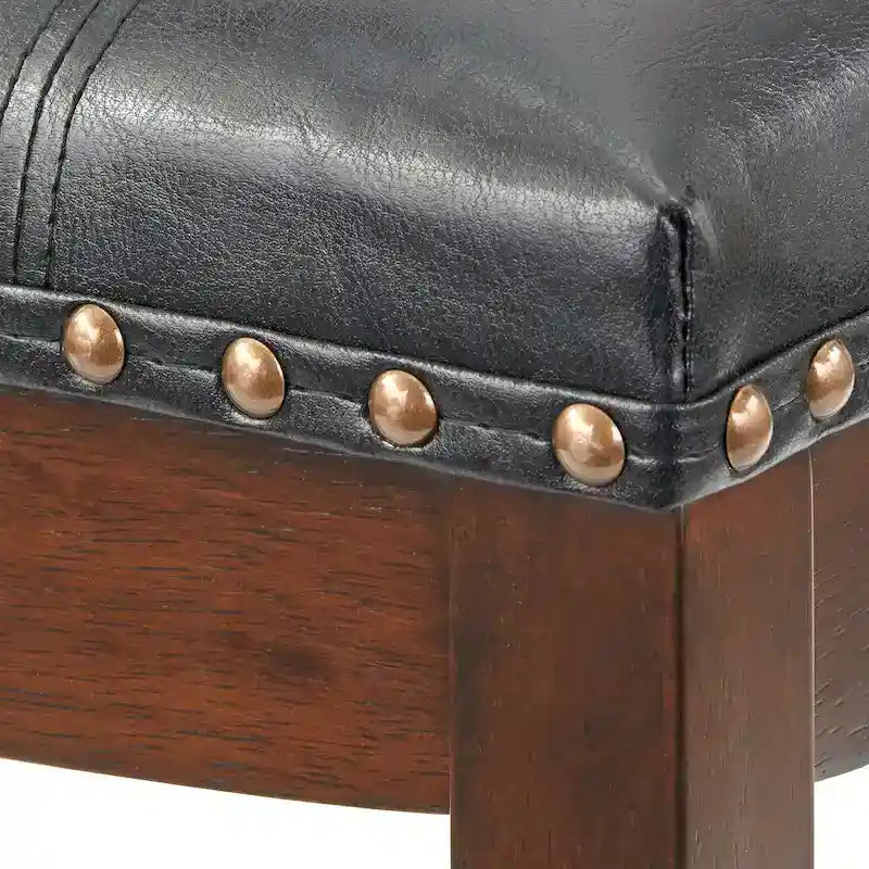 Tabourets de bar rembourrés Simple Living Lonnie de 61 cm (lot de 2)