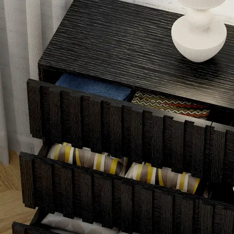 Commode à 9 tiroirs, tour de rangement pour chambre à coucher