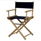 Chaise de réalisateur Natural Frame de 18 pouces