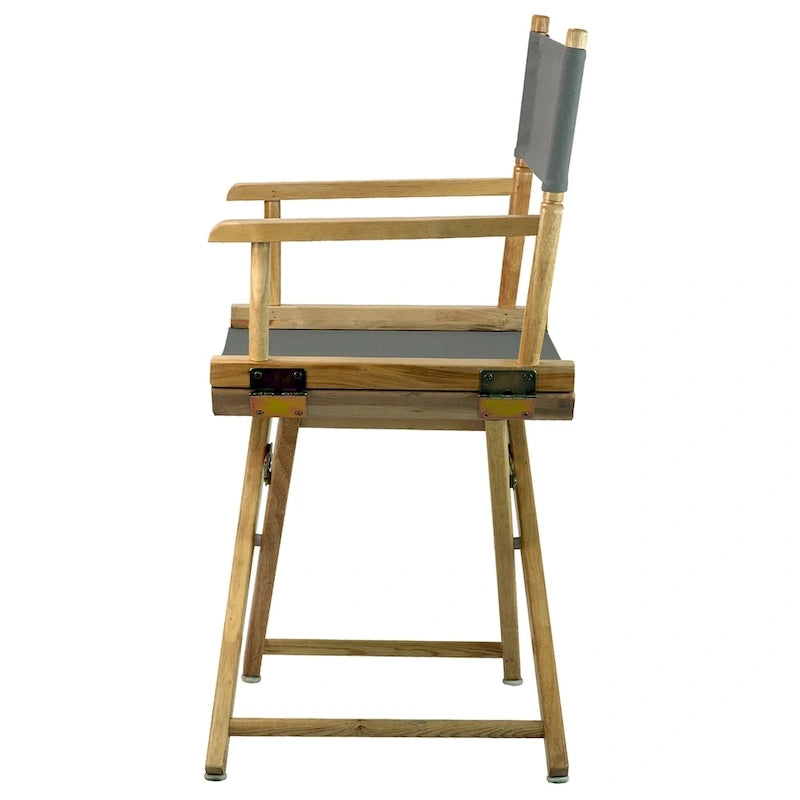Chaise de réalisateur Natural Frame de 18 pouces