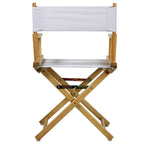 Chaise de réalisateur Natural Frame de 18 pouces