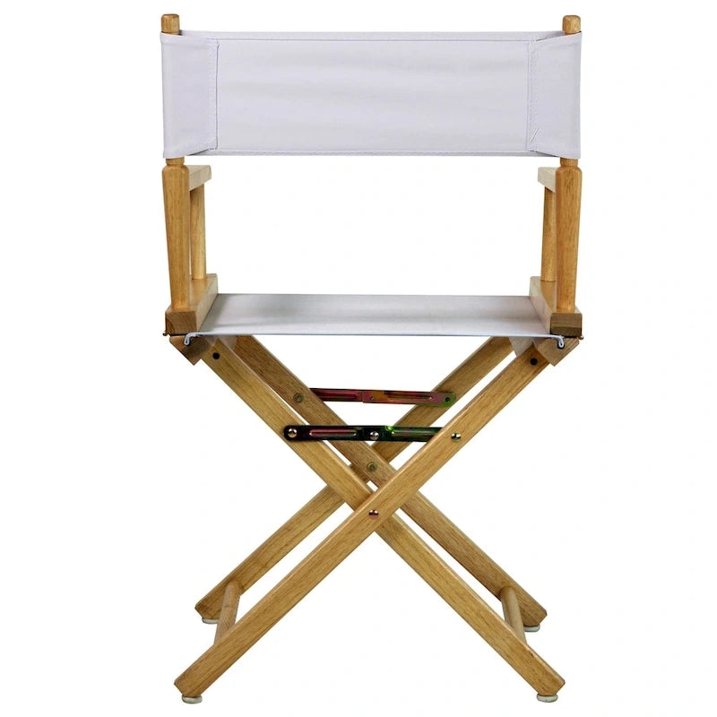 Chaise de réalisateur Natural Frame de 18 pouces