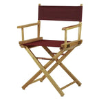 Chaise de réalisateur Natural Frame de 18 pouces