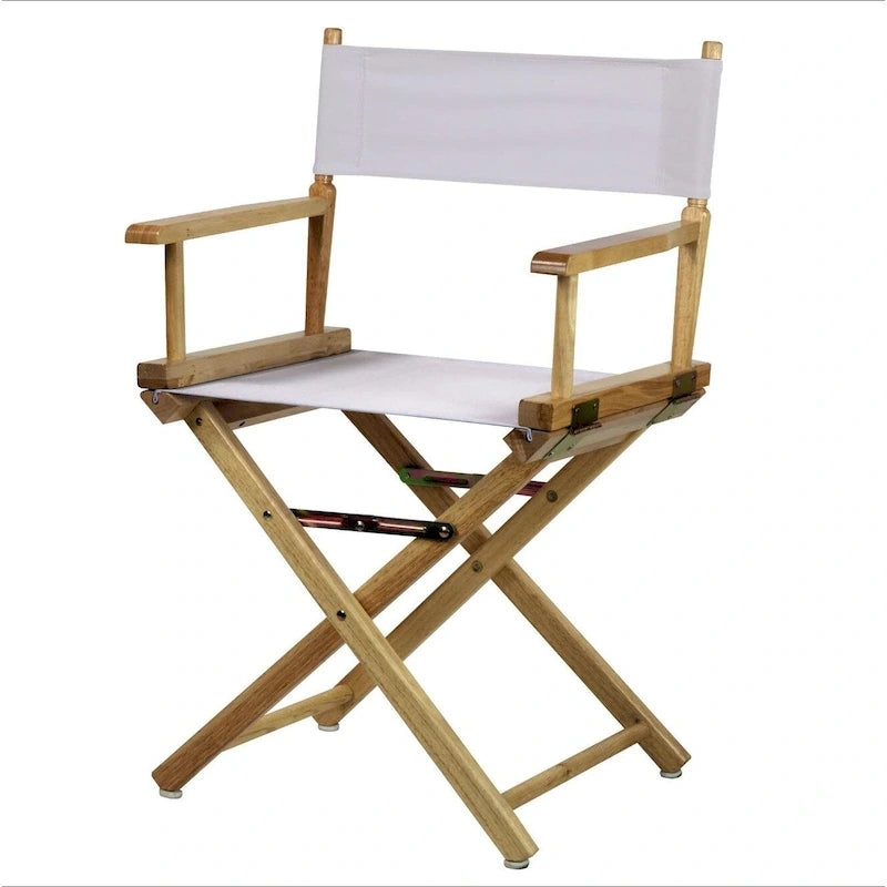 Chaise de réalisateur Natural Frame de 18 pouces