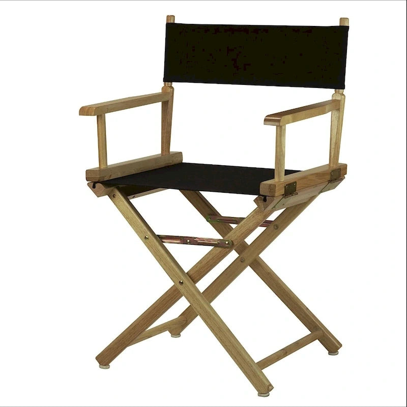 Chaise de réalisateur Natural Frame de 18 pouces