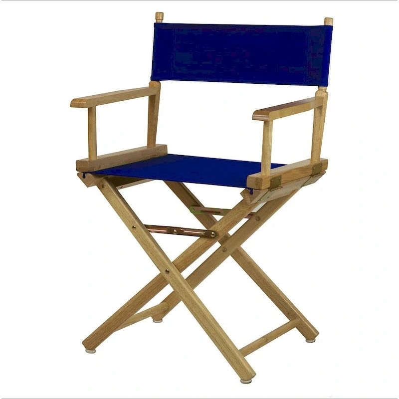 Chaise de réalisateur Natural Frame de 18 pouces