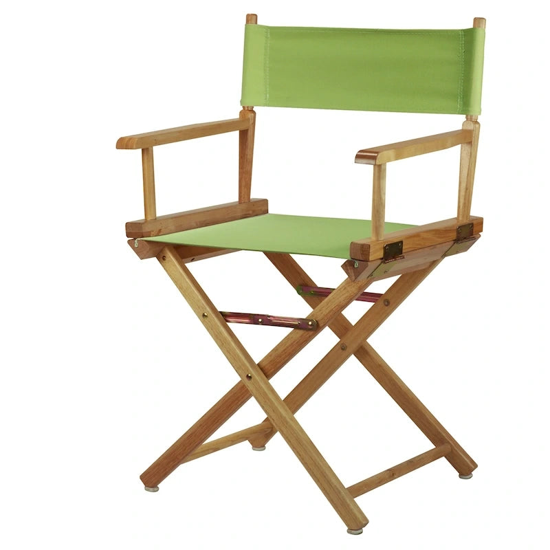 Chaise de réalisateur Natural Frame de 18 pouces