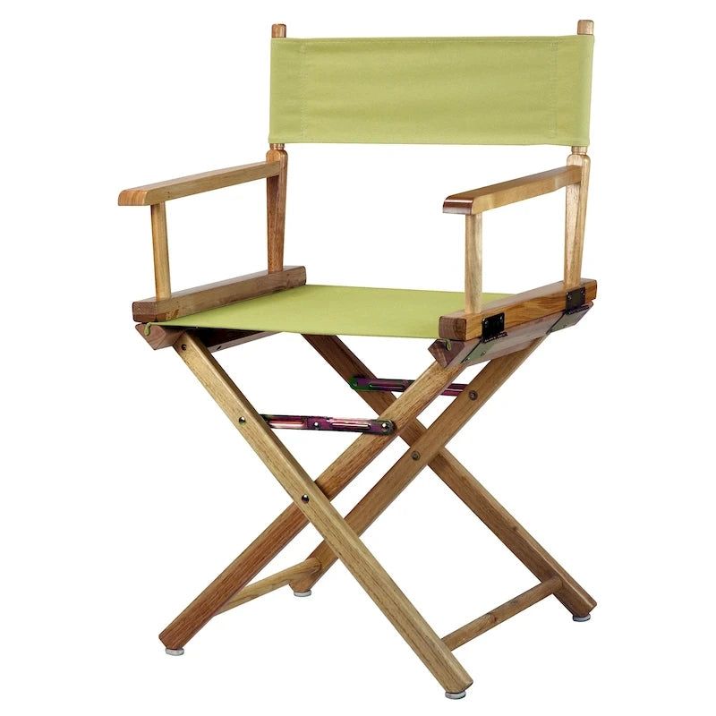 Chaise de réalisateur Natural Frame de 18 pouces