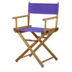 Chaise de réalisateur Natural Frame de 18 pouces