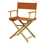 Chaise de réalisateur Natural Frame de 18 pouces
