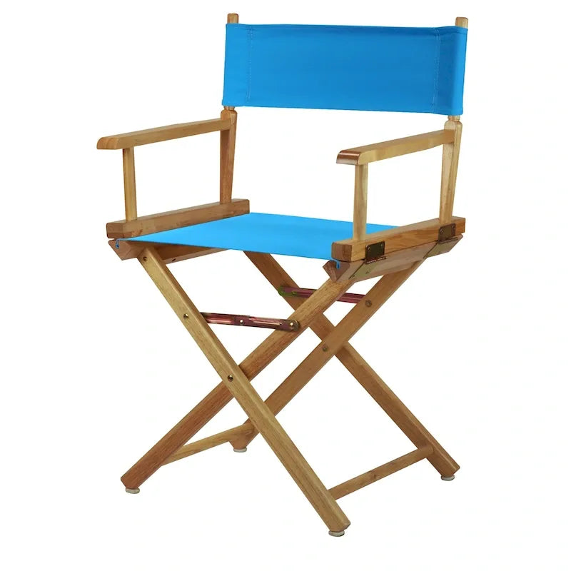 Chaise de réalisateur Natural Frame de 18 pouces