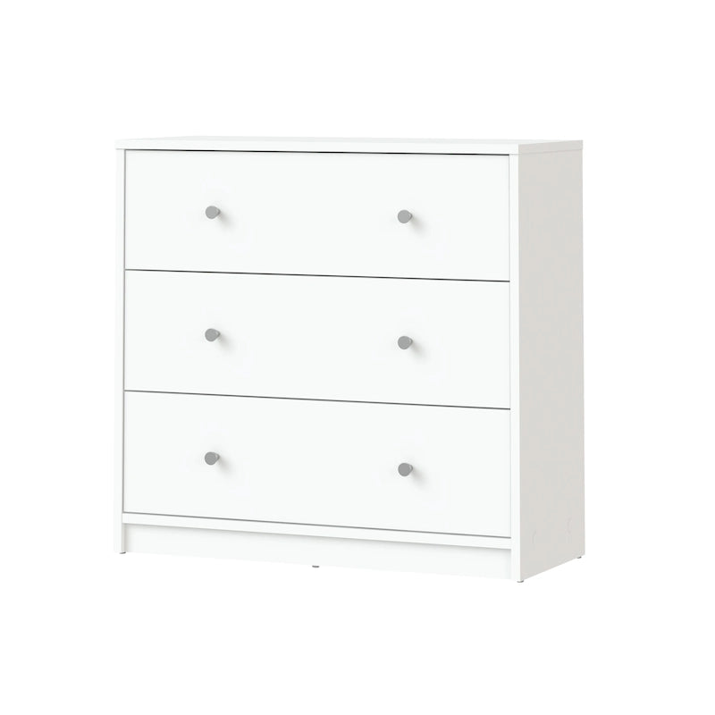 Commode à 3 tiroirs en bois d'ingénierie Zoe de Porch &amp; Den