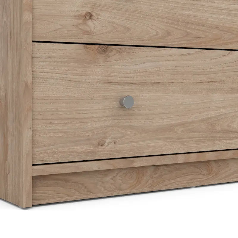 Commode à 3 tiroirs en bois d'ingénierie Zoe de Porch &amp; Den