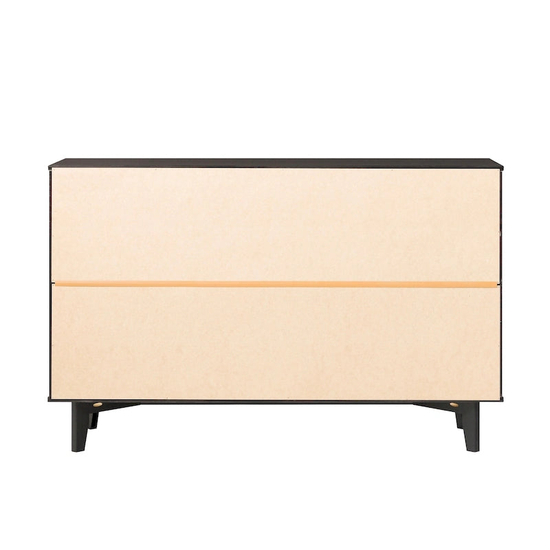 Commode à 6 tiroirs en bois massif style Mid-Century de Middlebrook Gammelstaden