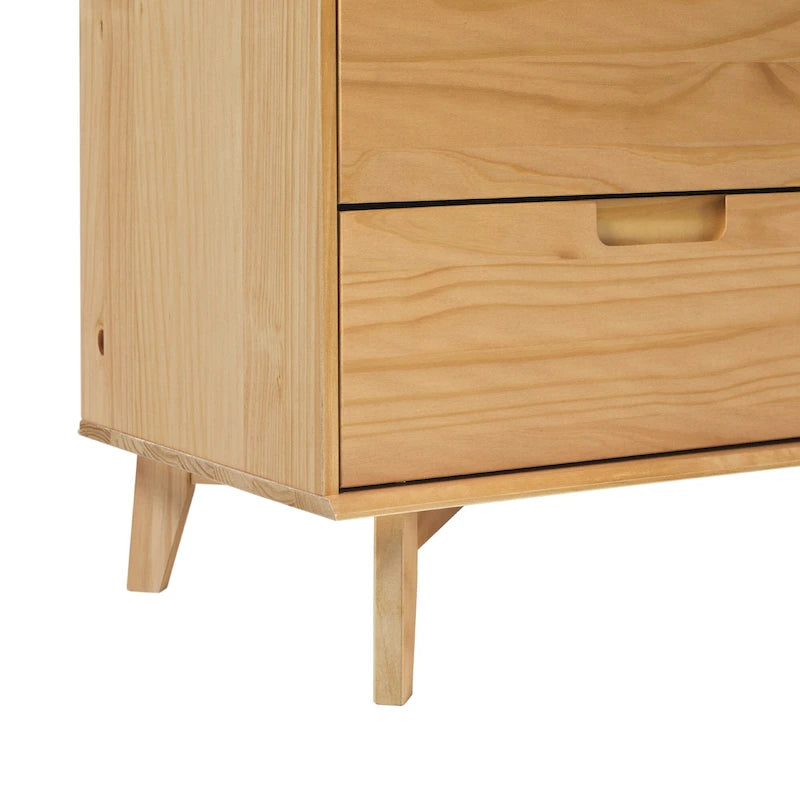 Commode à 6 tiroirs en bois massif style Mid-Century de Middlebrook Gammelstaden