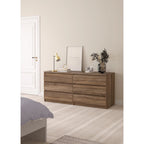 Commode double à 6 tiroirs Porch &amp; Den McKellington
