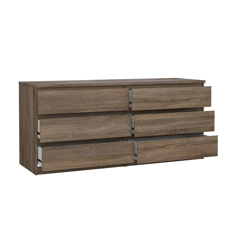 Commode double à 6 tiroirs Porch &amp; Den McKellington