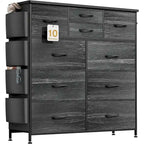 Commode à 10 tiroirs en tissu, tour de rangement pour chambre à coucher