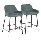 Tabourets de bar industriels Carbon Loft Galotti (lot de 2) - Non disponible