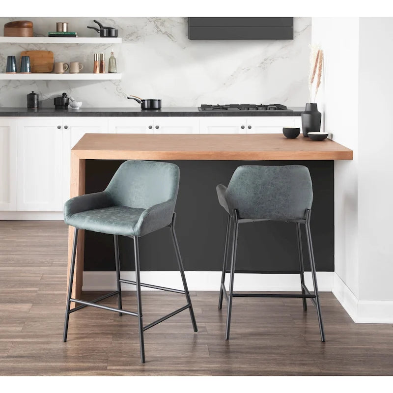 Tabourets de bar industriels Carbon Loft Galotti (lot de 2) - Non disponible