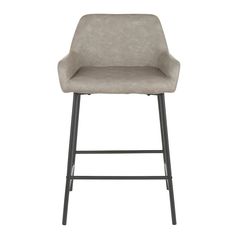Tabourets de bar industriels Carbon Loft Galotti (lot de 2) - Non disponible