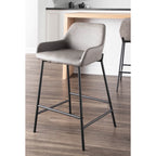 Tabourets de bar industriels Carbon Loft Galotti (lot de 2) - Non disponible
