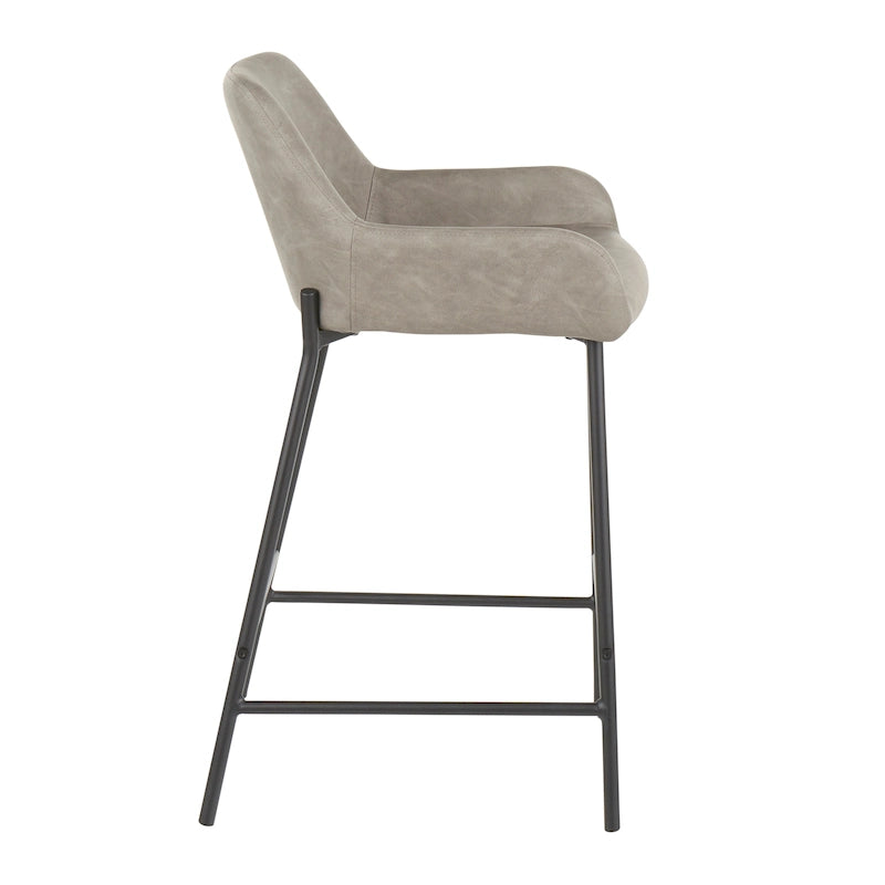 Tabourets de bar industriels Carbon Loft Galotti (lot de 2) - Non disponible
