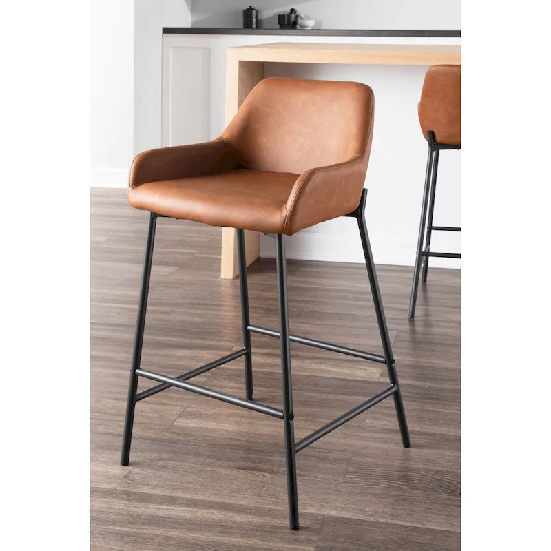 Tabourets de bar industriels Carbon Loft Galotti (lot de 2) - Non disponible
