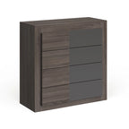Commode à 4 tiroirs Carson Carrington Narvik, finition chêne foncé