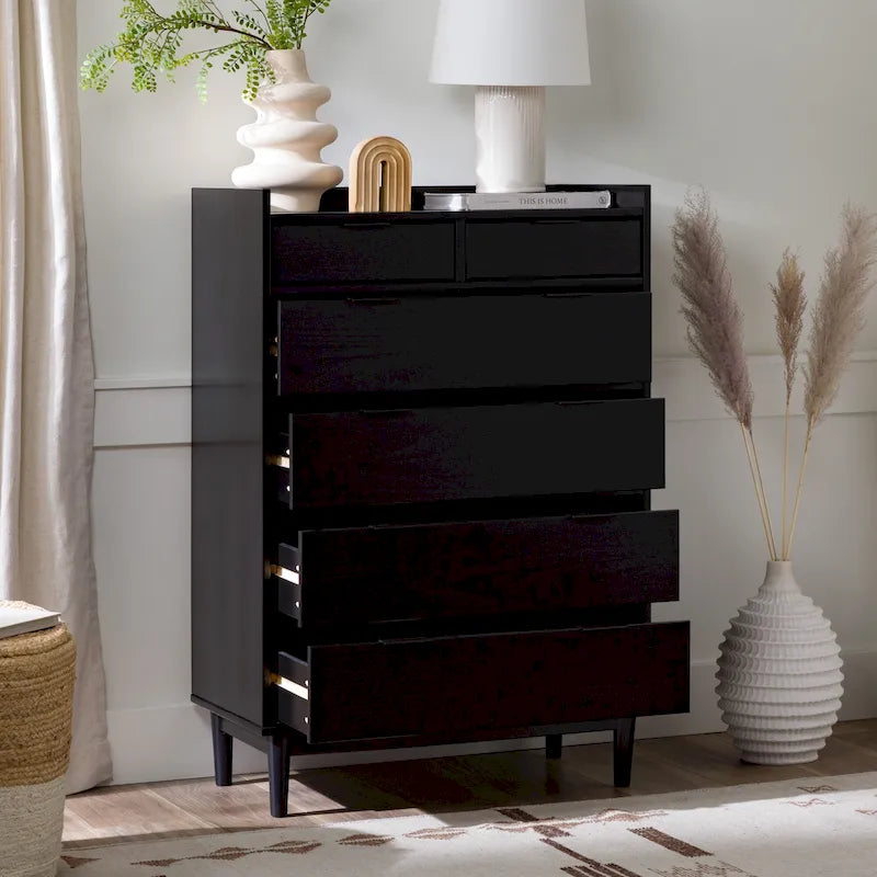 Coffre en bois massif Middlebrook Modern Gallery Top