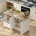 Buffet, îlot de cuisine, meuble de rangement, table extensible, table de bar