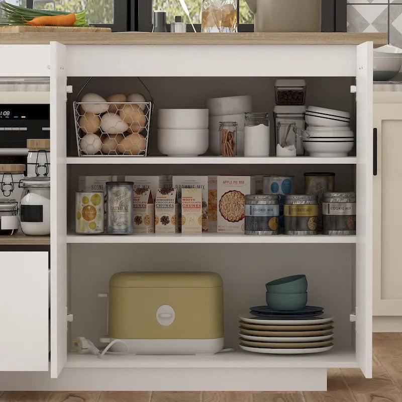 Buffet, îlot de cuisine, meuble de rangement, table extensible, table de bar