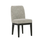 Chaises de salle à manger rembourrées Burkhaus marron foncé, lot de 2 - 52 cm (L) x 61 cm (P) x 90 cm (H)