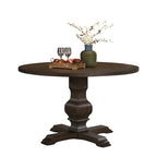 Table de salle à manger ronde à pied central Roundhill Furniture Havre - Non disponible