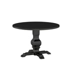 Table de salle à manger ronde à pied central Roundhill Furniture Havre - Non disponible