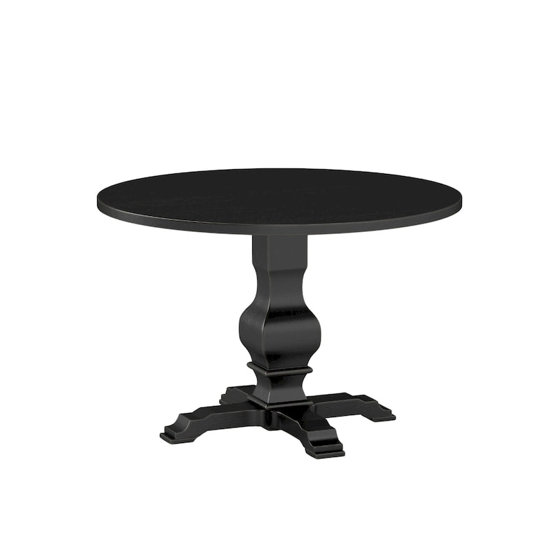 Table de salle à manger ronde à pied central Roundhill Furniture Havre - Non disponible