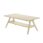 Table basse en bois avec étagère Arona de Roundhill Furniture, style moderne du milieu du siècle