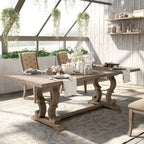 The Gray Barn Windswept Rustic 90-inch Wood Expandable Dining Table