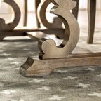 Table de salle à manger extensible en bois Gray Barn Windswept Rustic de 90 pouces