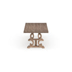 Table de salle à manger extensible en bois Gray Barn Windswept Rustic de 90 pouces